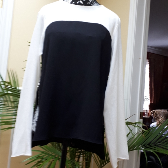 Zara black and white top - Picture 7 of 10